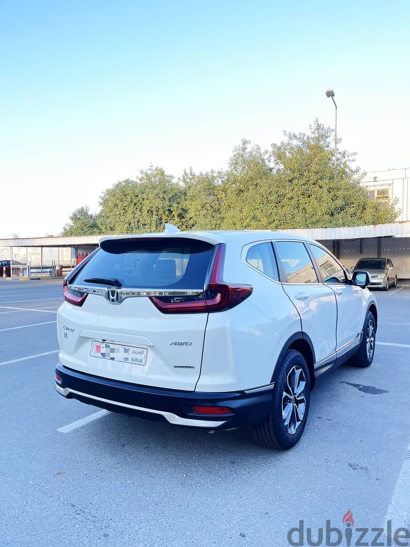 HONDA CRV Touring 2021-TOP MODEL 2.4L WHITE 27200 KM FOR SALE 4