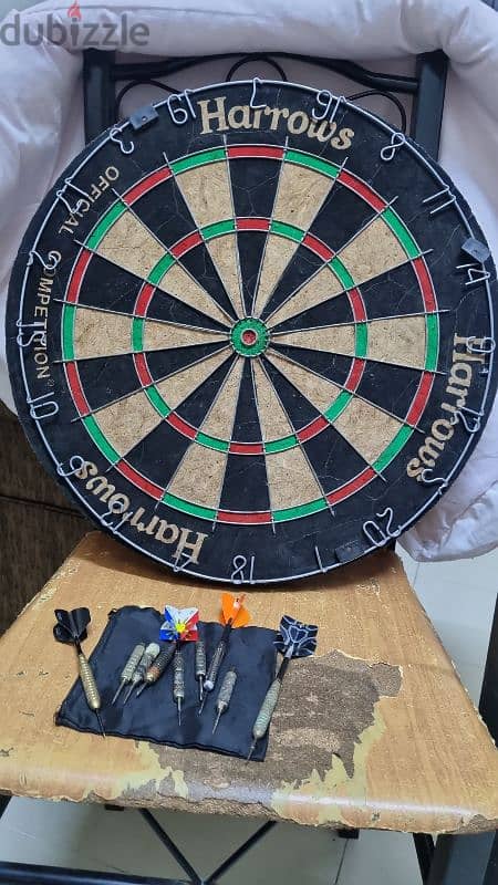 DART BOARD! HARROWSdartboard 0