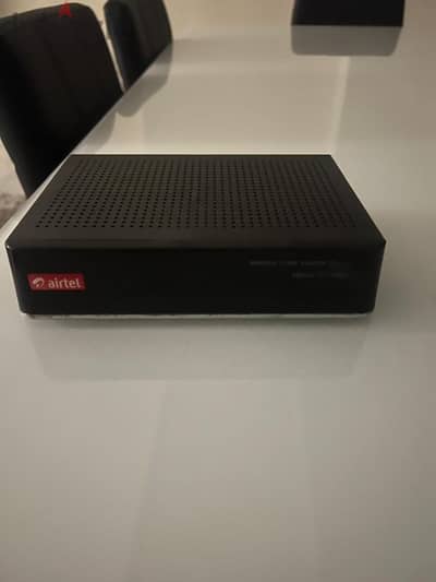 Airtel box for sale with adapter