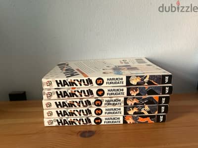 Haikyu manga volume 1-5