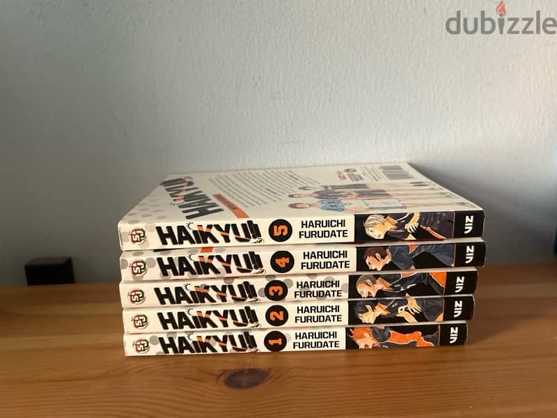 Haikyu manga volume 1-5 0