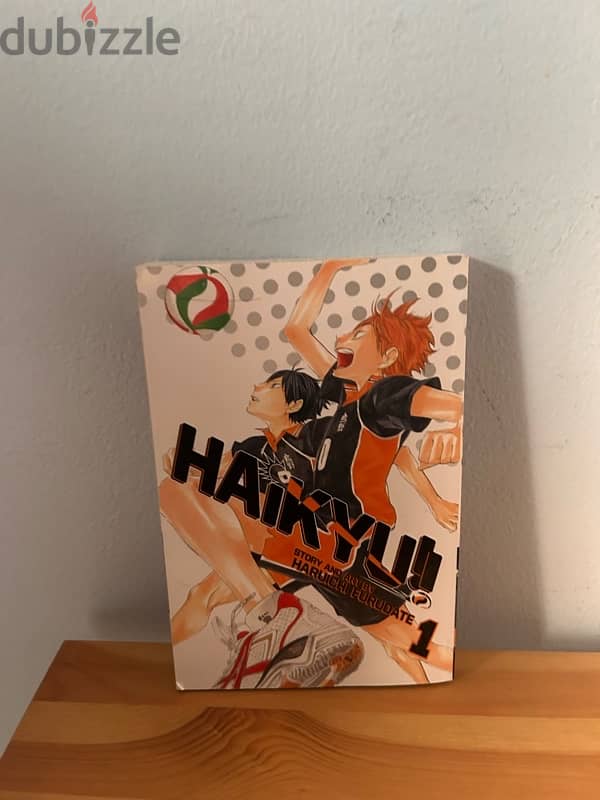 Haikyu manga volume 1-5 3