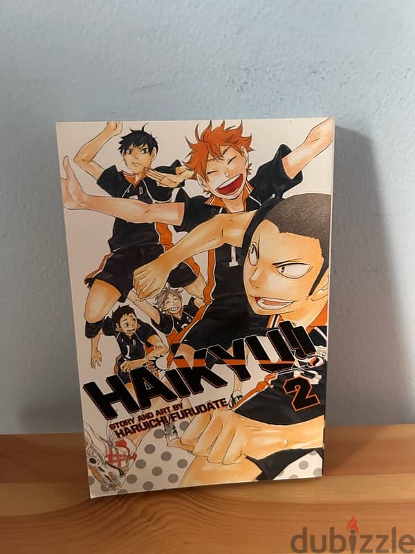 Haikyu manga volume 1-5 4