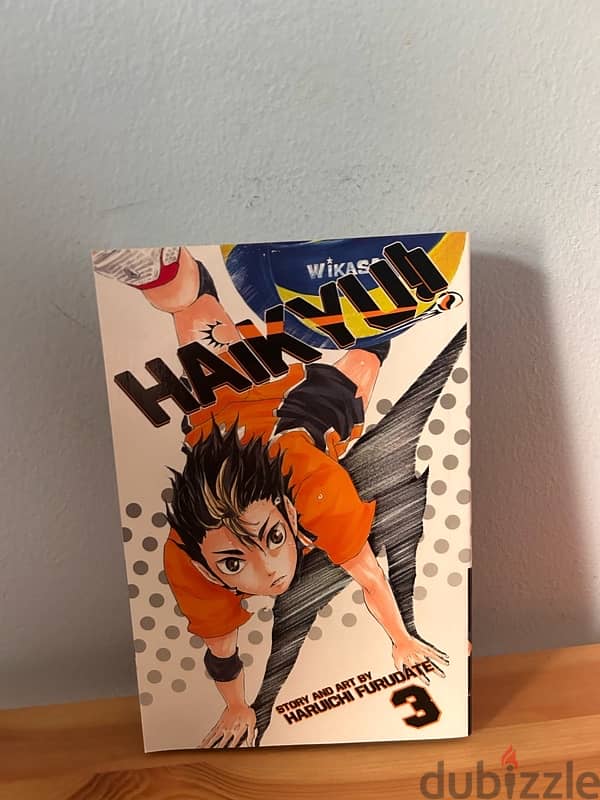 Haikyu manga volume 1-5 5