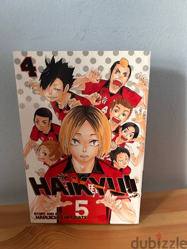 Haikyu manga volume 1-5 6