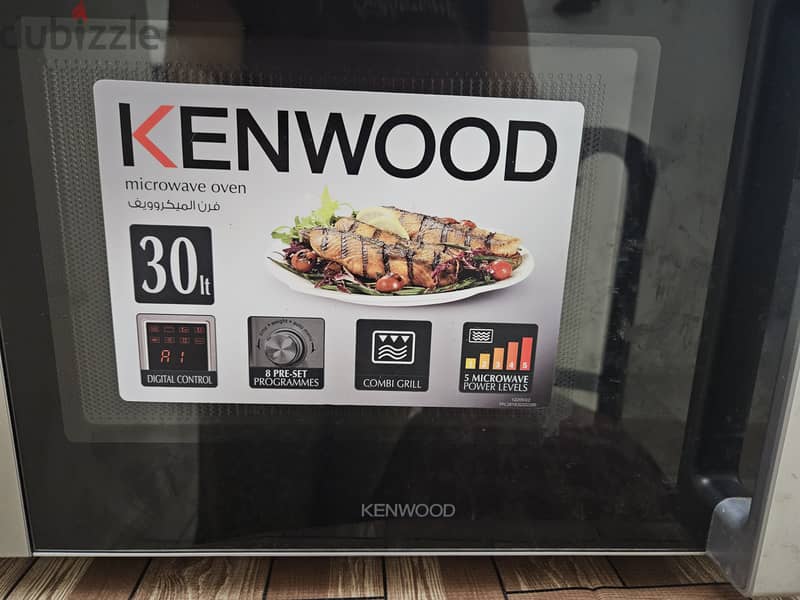 KENWOOD 30L MICROWAVE WITH GRILL 2