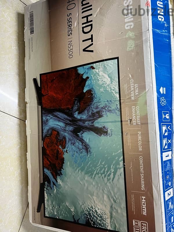 Empty Tv Box for 40” Samsung smart led 0