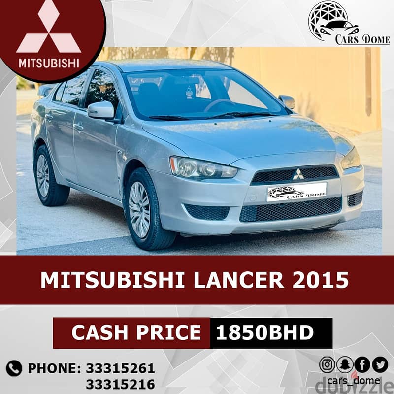 Mitsubishi Lancer 2015 EX 1.6L ميتسوبيشي لانسر 6