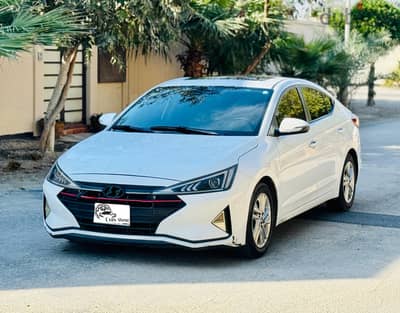 Hyundai Elantra 2020 With Sunroof  هيونداي النترا