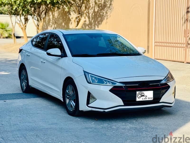 Hyundai Elantra 2020 With Sunroof  هيونداي النترا 2