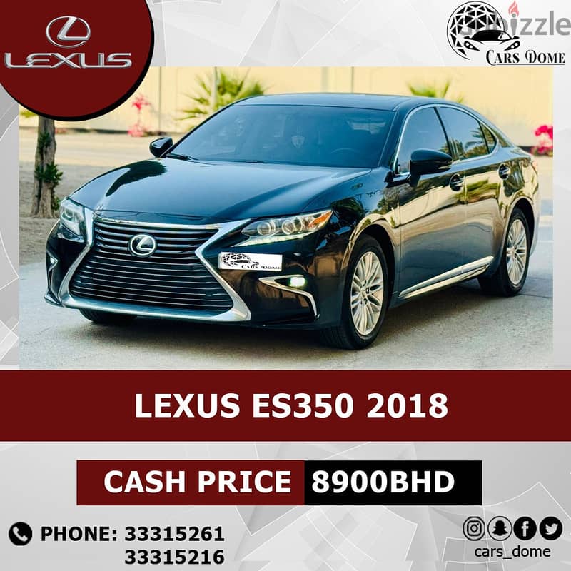 Lexus ES-Series 2018 ES350 7