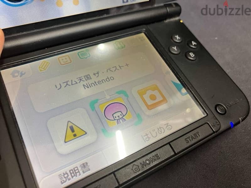 nintendo 3ds LL bigger screen 64gb memory hacked with charger 3