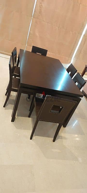 Dining Table with six Chair