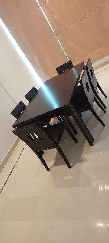 Dining Table with six Chair 2