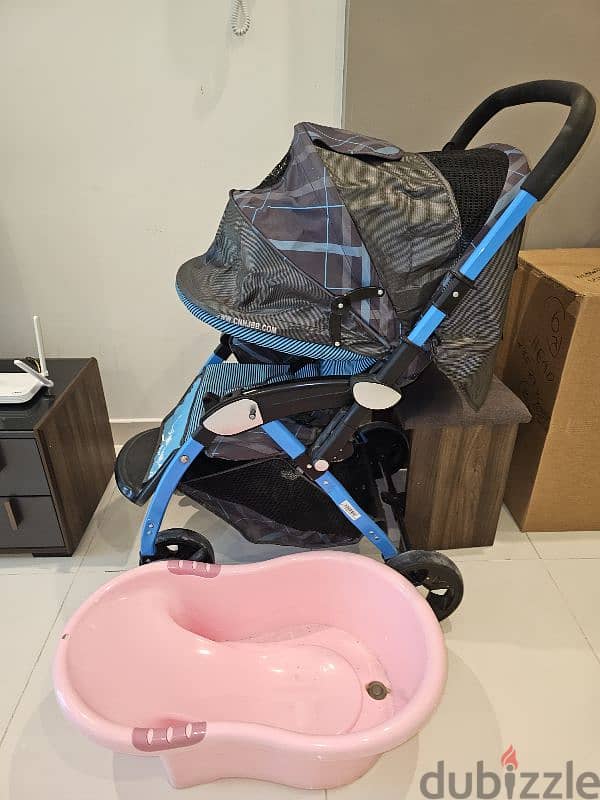 Baby stroller and Baby bath tub 1