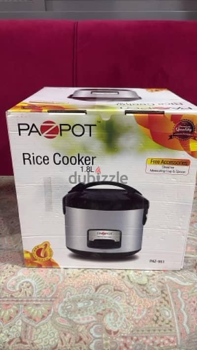 Pazpot 1.8L rice cooker