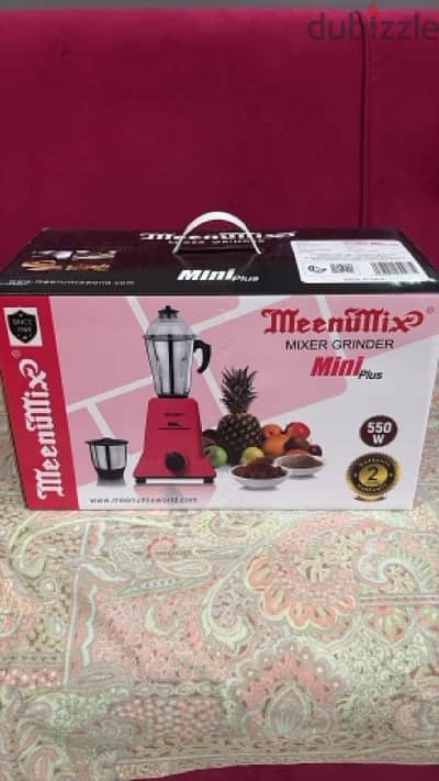 Meenumix mixer grinder mini plus 55W