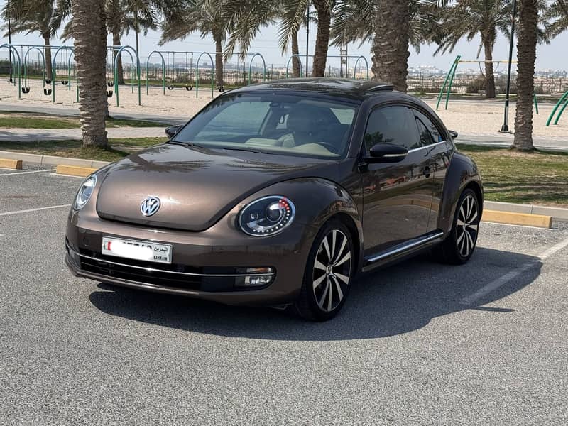 Volkswagen Beetle 2015 TAN 1