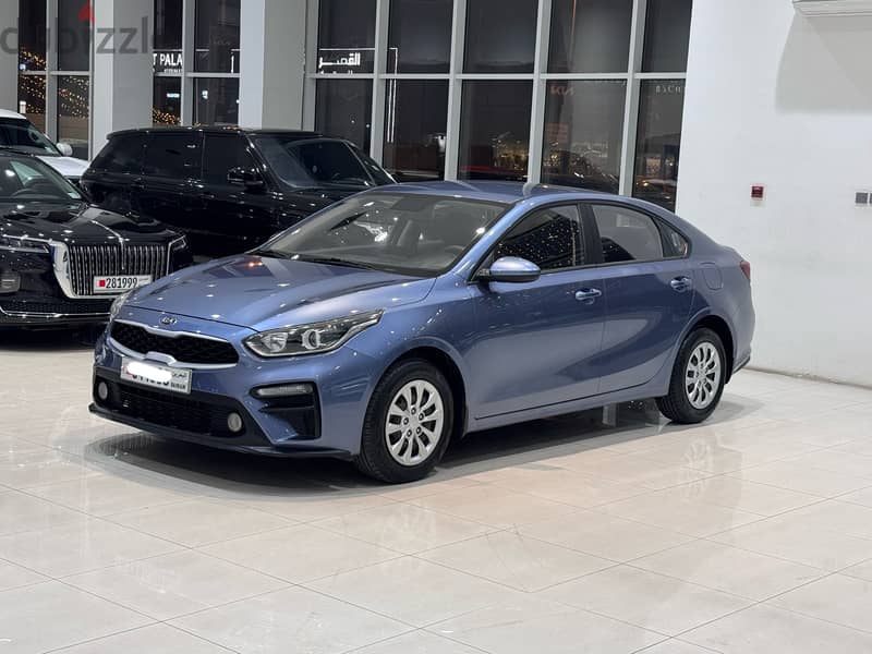 Kia Cerato 2021 blue 1