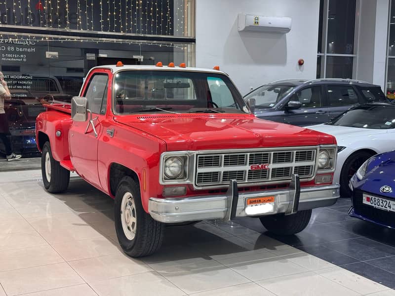 GMC Sierra 1978 WHITE & RED 0