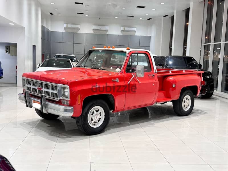 GMC Sierra 1978 WHITE & RED 1