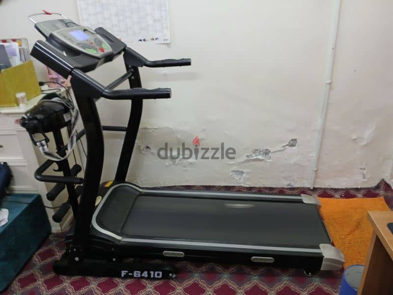 treadmill with belly and thigh massager 2