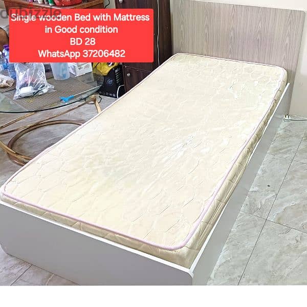 120×200 cm Bed Set and other items for sale with Delivery 15