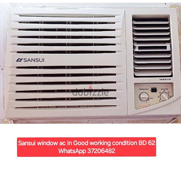 FREGO window ac 6 Star and other acs for sale with fixing 2