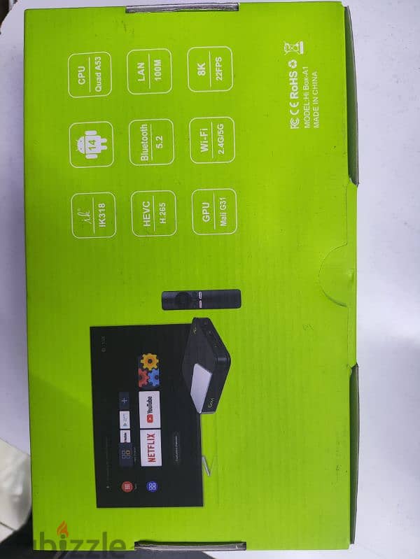 Android TV box receiver with 1 year subscription 2