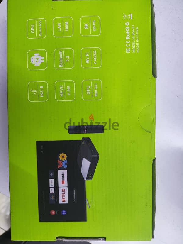 Android TV box receiver with 1 year subscription 4