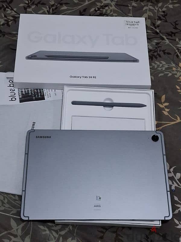 Samsung Tablet S9fe new not used just opened 1