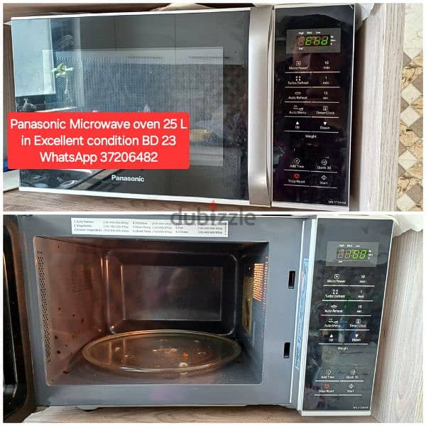 Kenwood microwave oven and other items for sale with Delivery 4