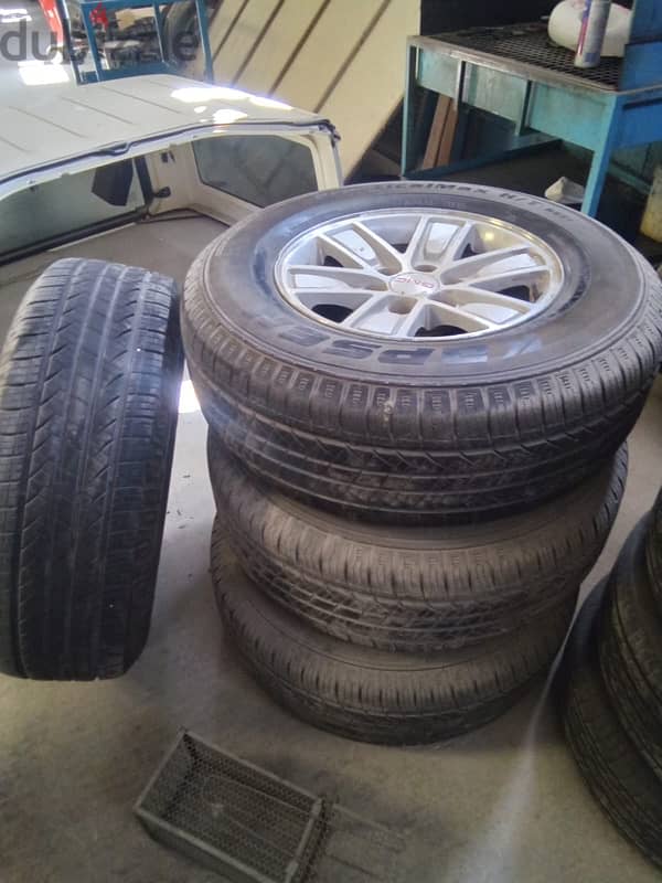 GMC Tires for sale 150bd only 0