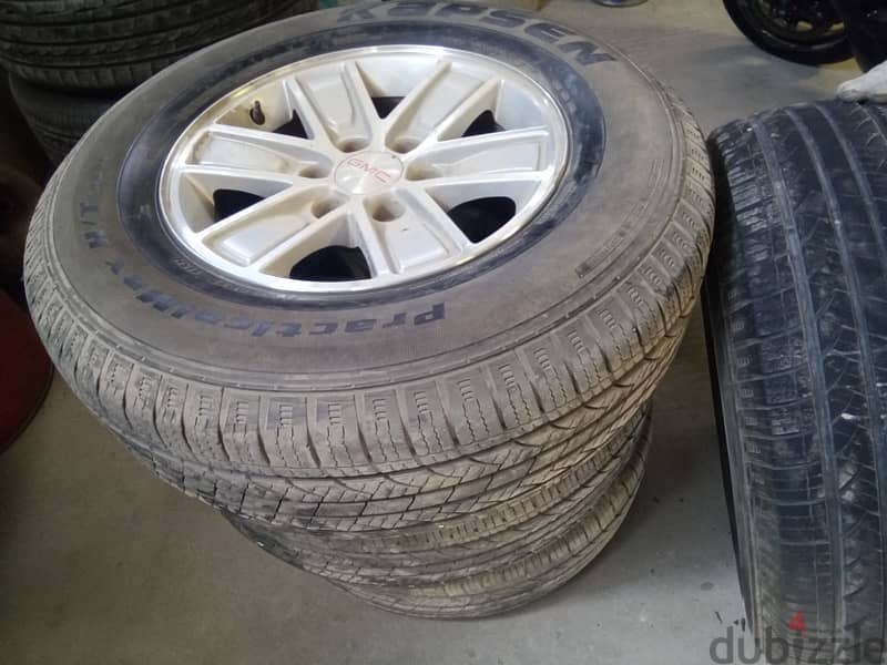 GMC Tires for sale 150bd only 2