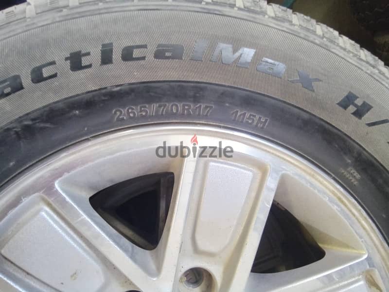 GMC Tires for sale 150bd only 4