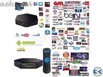 4K Android TV BOX RECIEVER/ALL TV channels without Dish/Smart TV BOX