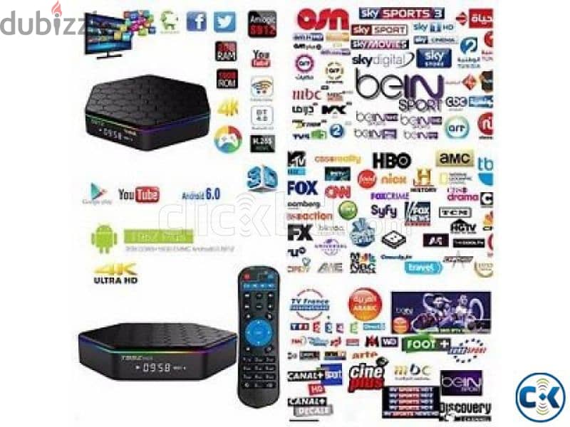 4K Android TV BOX RECIEVER/ALL TV channels without Dish/Smart TV BOX 0