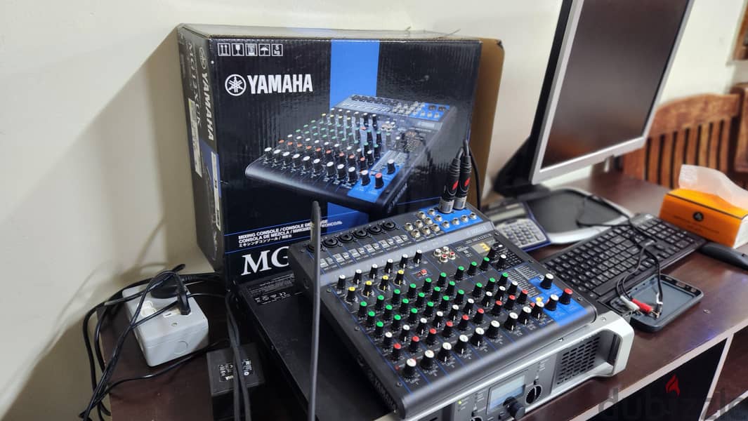 Yamaha Analog 12 Channel Mixing Console with Knob-MG12XUK - Brand New 13