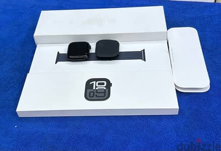 Apple Watch Series 10 46mm jet black GPS only 3 days ues full warranty