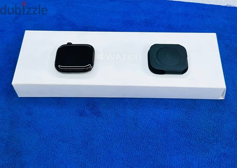 Apple Watch Series 10 46mm jet black GPS only 3 days ues full warranty 2