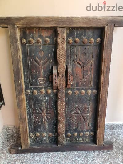 antique wooden door