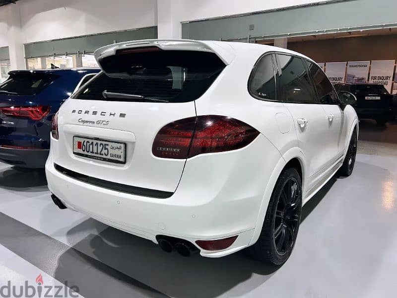 Porsche cayenne GTS 2014 (Agent history)  V8 4.8L N/A 420 Hp 2