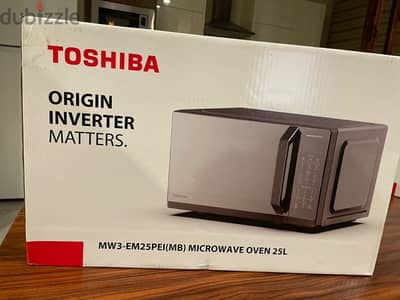 Brand New Toshiba 25L Inverter Microwave oven– Sealed Box