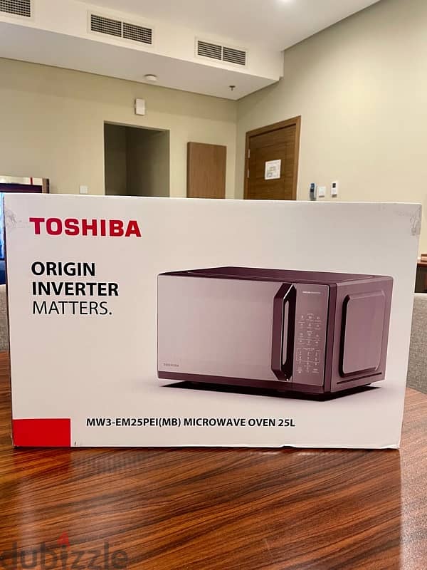 Brand New Toshiba 25L Inverter Microwave oven– Sealed Box 4