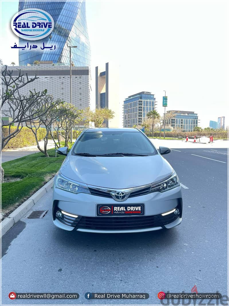 TOYOTA COROLLA XLI- 2018 -1.6L-119000 km  SILVER . . FOR SALE 2