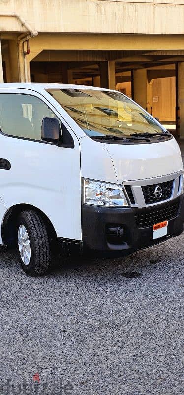 NISSAN URVAN SEMI CARGO VAN 2017 2