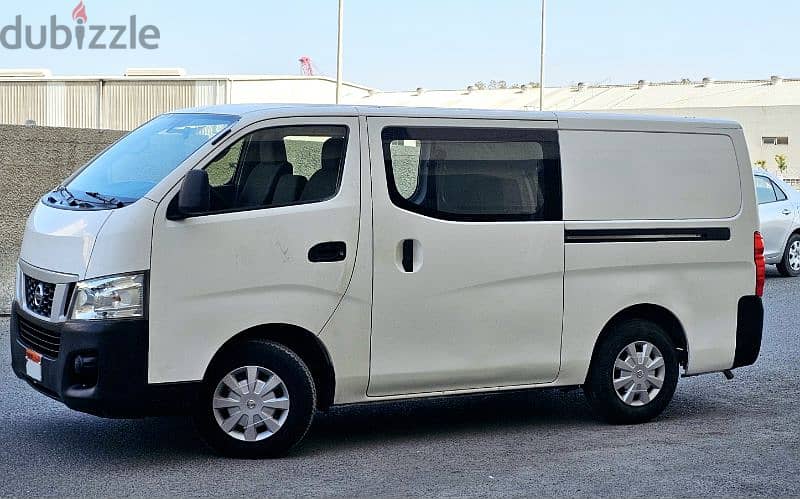 NISSAN URVAN SEMI CARGO VAN 2017 6