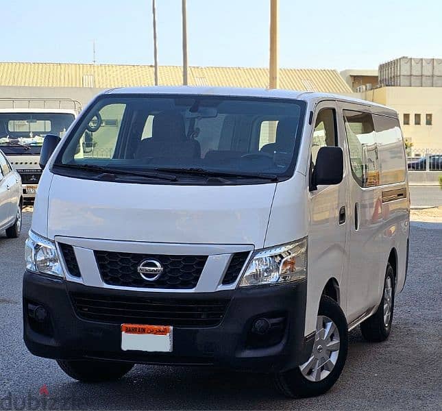 NISSAN URVAN SEMI CARGO VAN 2017 7