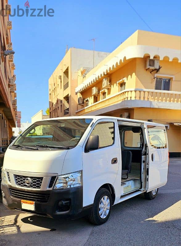 NISSAN URVAN SEMI CARGO VAN 2017 12