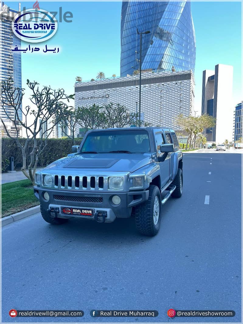 HUMMER H3 4x4- 2009 - 3.7L- 235000 km GREY . . FOR SALE 1